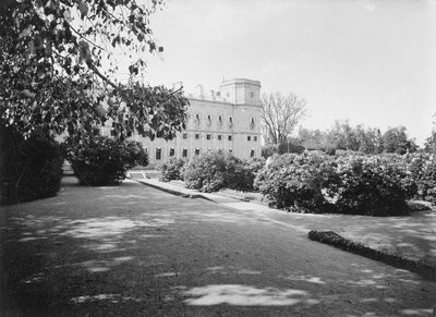 Zahrada u náměstí Arsenal paláce Gatchina, 90. léta 19. století od Unbekannt