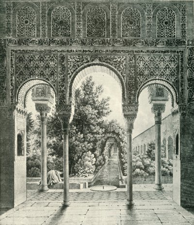 Zahrada Generalife, 19. století, 1907. od Unbekannt