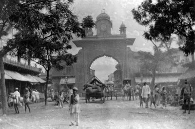 Brána do Muttra, Indie, 1917 od Unbekannt