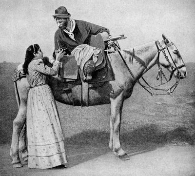 Gaucho miláčky si vyměňují mate cups, Argentina, 1922 od Unbekannt