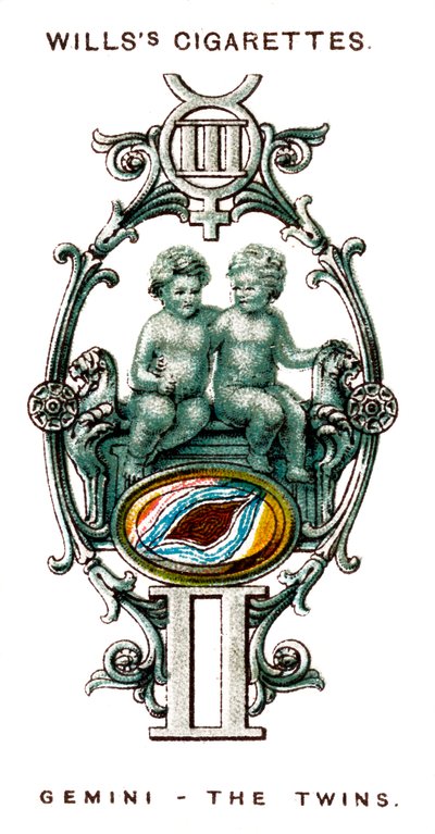 Blíženci, Dvojčata, 1923 od Unbekannt