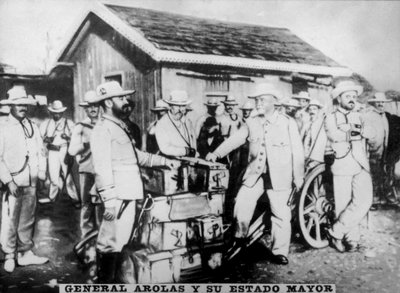 Generál Arolas a jeho vojenští náčelníci, 1896, 20. léta 20. století od Unbekannt