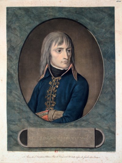 Generál Bonaparte, 1798 od Unbekannt