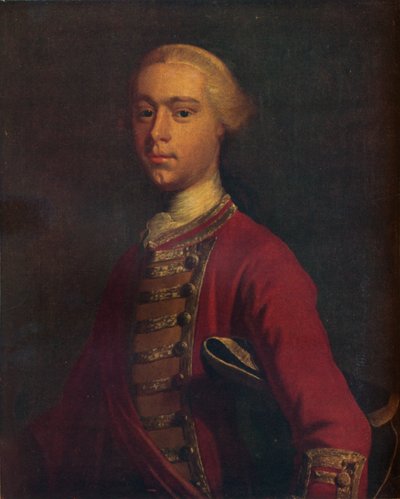 Generál James Wolfe 1727-1759 jako mladý muž, 19. století, 1930. od Unbekannt