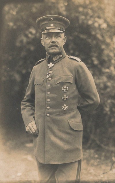 Generál Johannes von Busse 1862-1936, 1918. od Unbekannt
