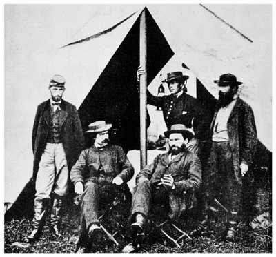 Generální ředitelství McClellans, Antietam, Maryland, Americká občanská válka, 1861-1862 1955 od Unbekannt