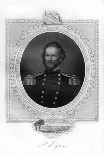 Generál Nathaniel Lyon, generál Unie v americké občanské válce, 1862-1867 od Unbekannt