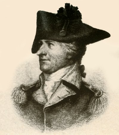Generál Philemon Dickinson, s vysokým střihem kabátu, c1780, 1937. od Unbekannt