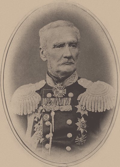 Generál Sergej Petrovič Buturlin 1803-1873, 60. léta 19. století od Unbekannt