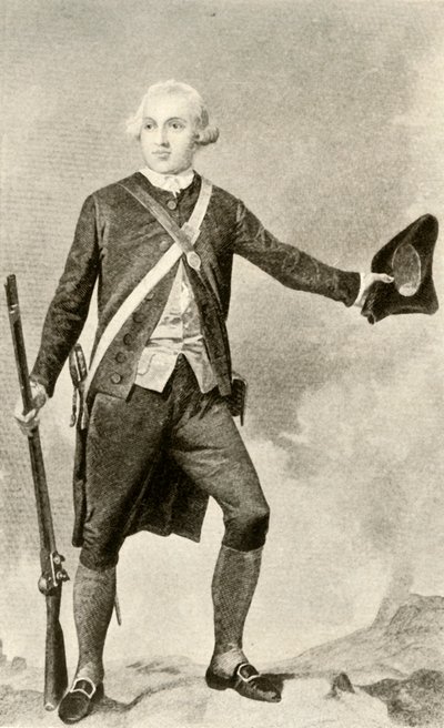Generál Warren, v šatech drobného muže, c1760, 1937. od Unbekannt