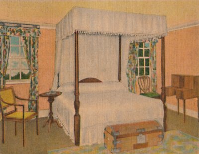 Ložnice generála Washingtona, 1946 od Unbekannt