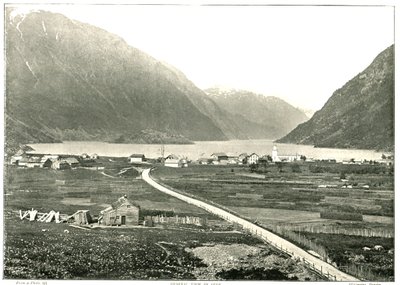 Celkový pohled, Odde, Norsko, 1895. od Unbekannt