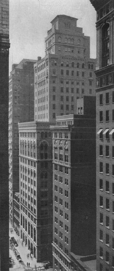Celkový pohled na Johns-Manville Building, New York City, 1924 od Unbekannt