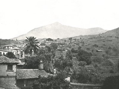 Celkový pohled znázorňující Peak, Tenerife, Kanárské ostrovy, Španělsko, 1895. od Unbekannt