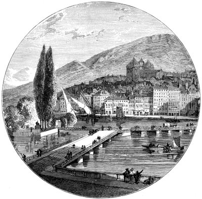 Ženeva, Švýcarsko, 1900 od Unbekannt