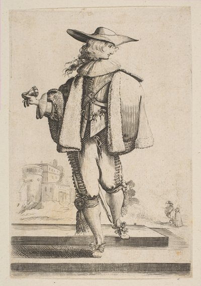 Gentleman with a Glove, 1629. od Unbekannt