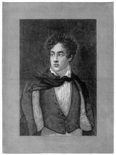 George Byron, 6. baron Byron, britský básník, 1888 od Unbekannt