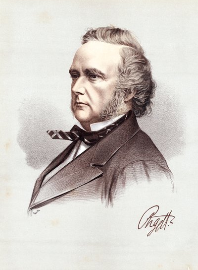 George Douglas Campbell, 8. vévoda z Argyll, skotský whigský politik a vědec, c1880 od Unbekannt