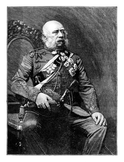 George, vévoda z Cambridge, britský voják, 1888 od Unbekannt