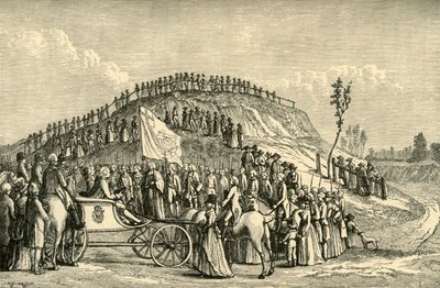 George III a královna Charlotte v Eton Montem, 1778, 1911. od Unbekannt