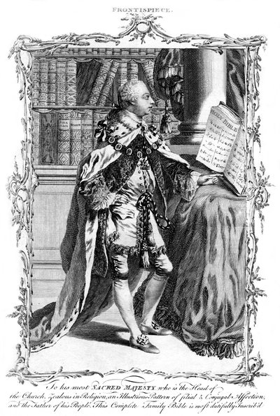 George III Spojeného království, 19. století od Unbekannt