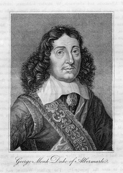 George Monck, vévoda z Albemarle, anglický voják 17. století od Unbekannt