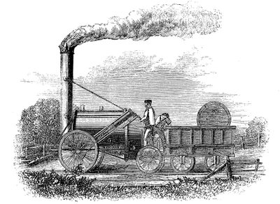 Lokomotiva Rocket George Stephensons, 1829 1859 od Unbekannt