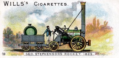 Lokomotiva Rocket George Stephensons, 1829 1900 od Unbekannt
