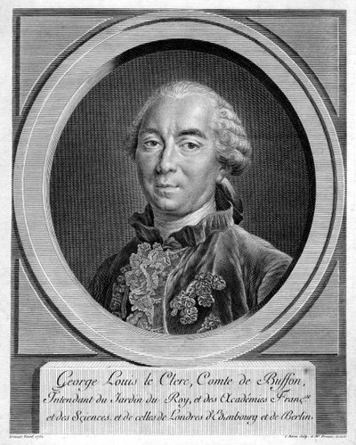 Georges-Louis Leclerc, Comte du Buffon, francouzský přírodovědec, 1761 od Unbekannt