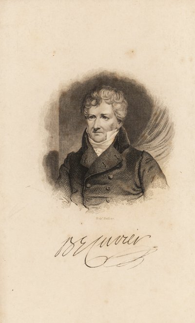 Georges Cuvier , francouzský přírodovědec a zoolog od Unbekannt