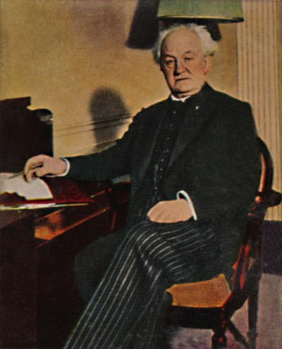 Gerhart Hauptmann - Geb. 1862, 1934. od Unbekannt