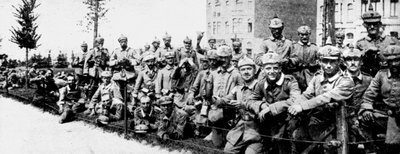 Německá císařská garda v Bruselu, první světová válka, 1914 od Unbekannt