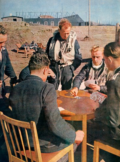 Němečtí letci mimo službu, Francie, 1943 od Unbekannt