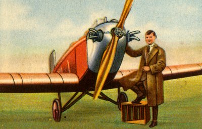 Německý letec Friedrich Karl von Koenig-Warthausen, 1932. od Unbekannt