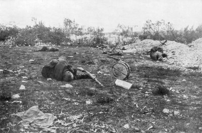 Němečtí mrtví, druhá bitva u Champagne, Francie, 25. září – 6. listopadu 1915 od Unbekannt