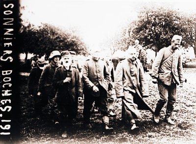Němečtí váleční zajatci, c1914-c1918 od Unbekannt