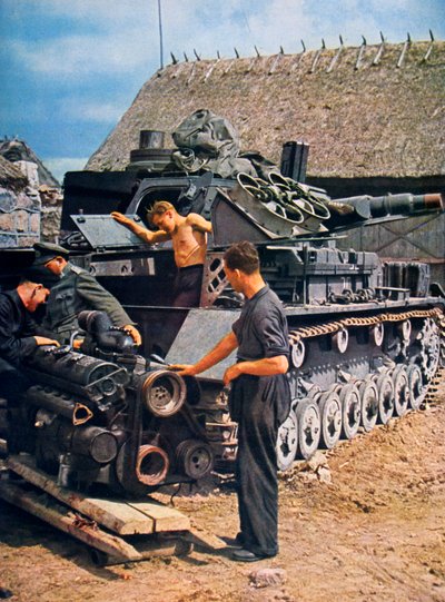 Němečtí vojáci v okupované Francii, 1943 od Unbekannt