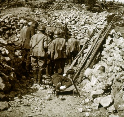 Německý raněný, c1914-c1918 od Unbekannt
