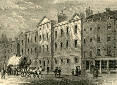 Giltspur Street Compter, 1840, c1872. od Unbekannt