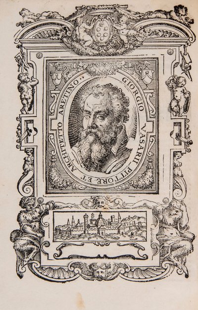 Giorgio Vasari. Od: Giorgio Vasari, Životy nejznamenitějších italských malířů, sochařů, a od Unbekannt