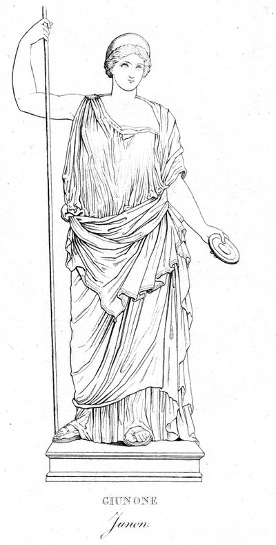 Juno Junon, c1850 od Unbekannt