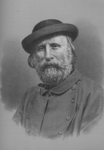 Giuseppe Garibaldi , italský voják a politik, 1860s 1936 od Unbekannt