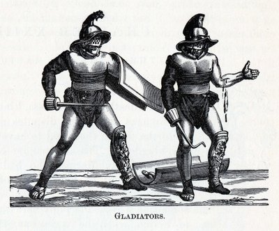 Gladiátoři, 1882 od Unbekannt