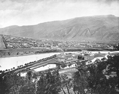 Glenwood Springs and Bath-House, Colorado, USA, c1900. od Unbekannt