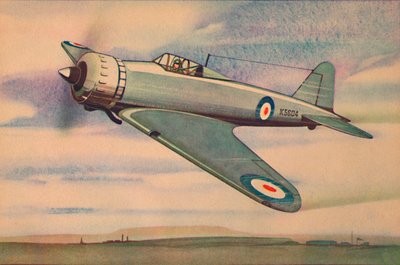 Stíhací jednoplošník Gloster F.534, c1944. od Unbekannt