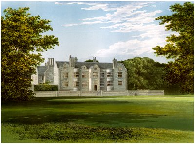 Glynde Place, Sussex, domov vikomta Hampdena, c1880 od Unbekannt