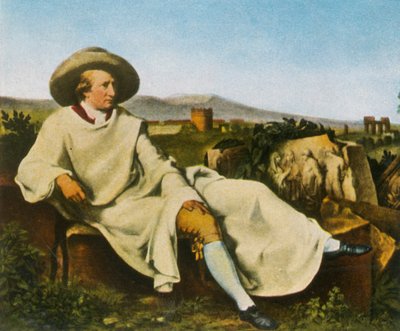 Goethe v Itálii, 1786-1788, 1936. od Unbekannt