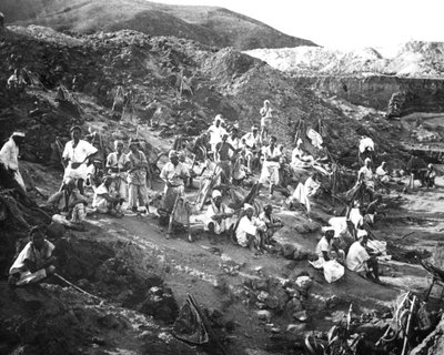 Zlatý důl, Korea, c1900 od Unbekannt