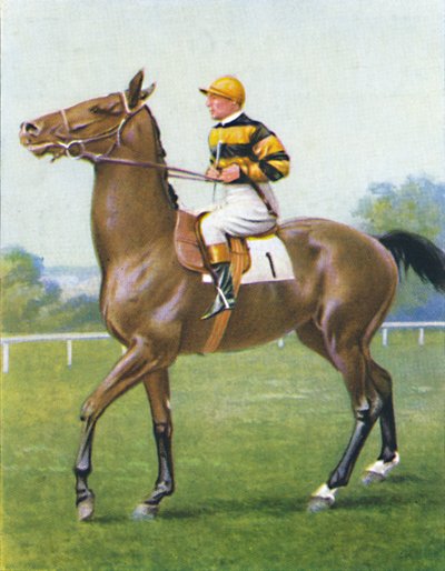 Zlatý panovník, žokej: T. Weston, 1939 od Unbekannt