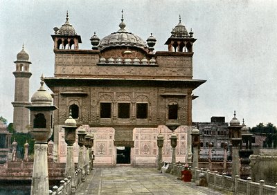 Zlatý chrám, Amritsar, Paňdžáb, Indie, c1890 od Unbekannt